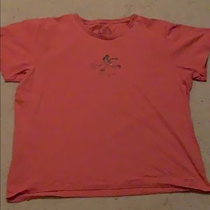 Life is good XXL tennis t shirt